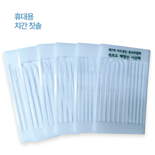 휴대용 치간 칫솔