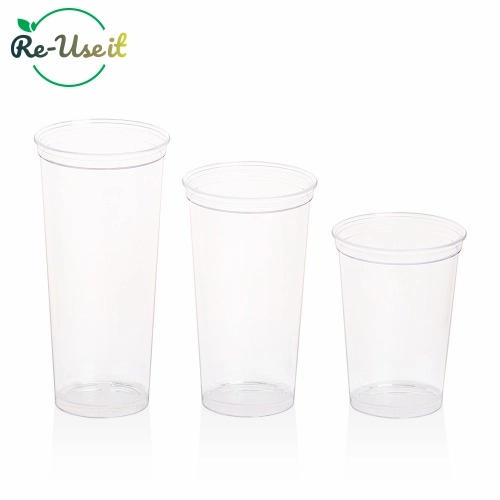 [보틀로만] 리유저블컵 투명(에코젠) 컵 355ml