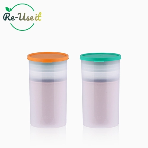 [보틀로만] 데이트 캠핑 파티 컵 세트(소) 1400ml