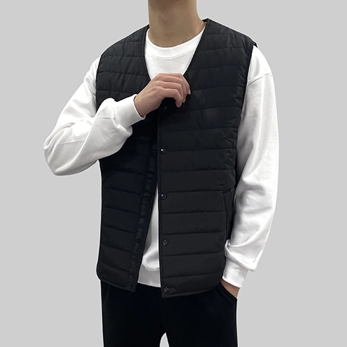 겨울 데일리 경량 온열 발열 조끼 M-4XL