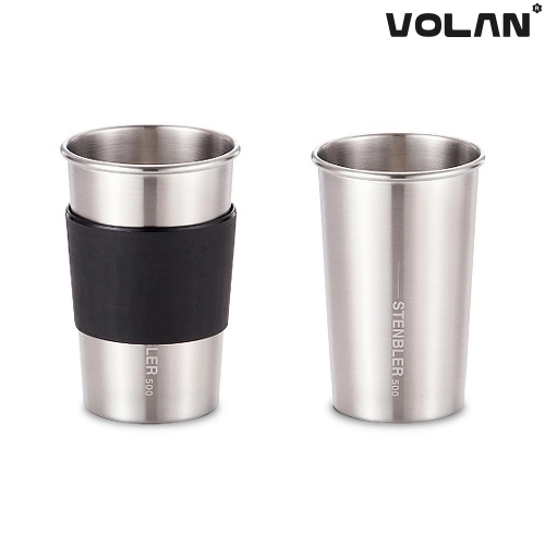 [볼란] 스텐 싱글 맥주컵 (그란데 500ml)