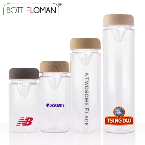 보틀로만 PET 마이보틀 우드 쉐이킹 500ml