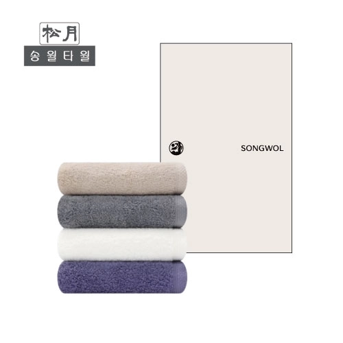 [송월타월] 40수코마무지(160g) 2p세트