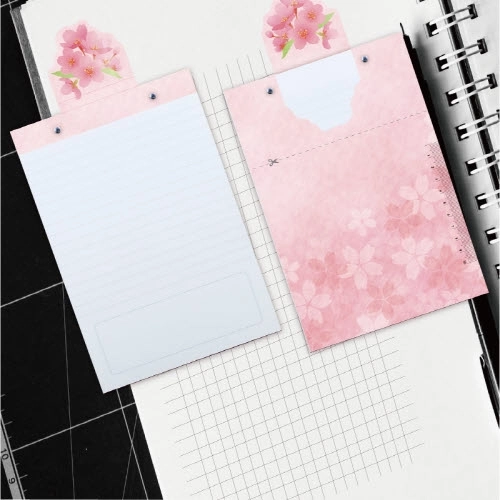 PP 광고 팝업 메모지(150*220mm)