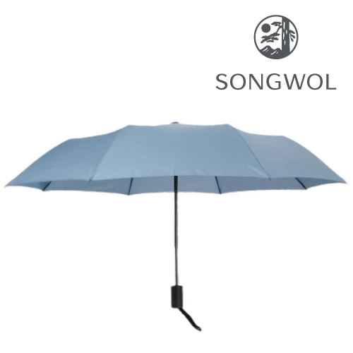 [송월타월]SW 3단 솔리드 반자동 우산