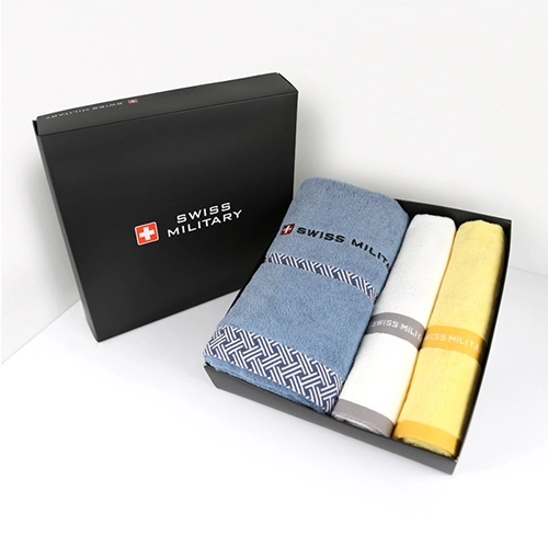 스위스밀리터리 바스타올 1p + 면사타올 120g 2P (소)