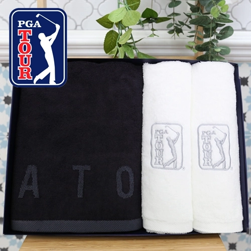 PGA 죽사 바스타올 + 호텔타올 190g 2P (소)