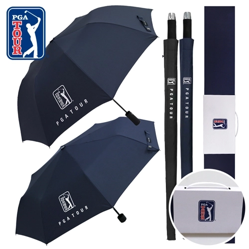 PGA 2단 자동 우산 + 3단 수동 무지 우산 + 70 자동 무지 우산세트