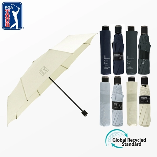 PGA 친환경그린 3단 수동우산