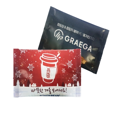 맞춤 파우치 소량 독판인쇄 핫팩 80g (1,000개부터 가능)