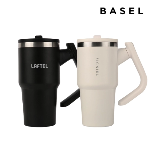 [바젤] 회전 핸들 텀블러 600ml