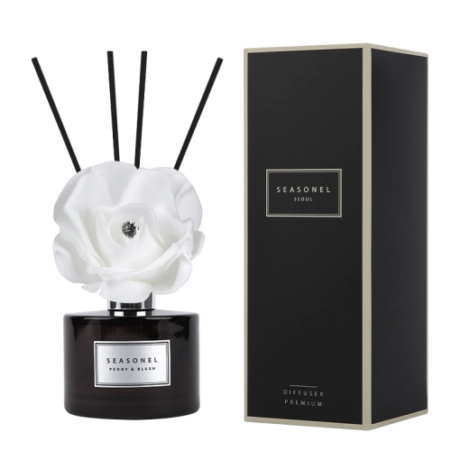 NEW 시즈넬 블랙 디퓨저 화이트 로즈 120ml