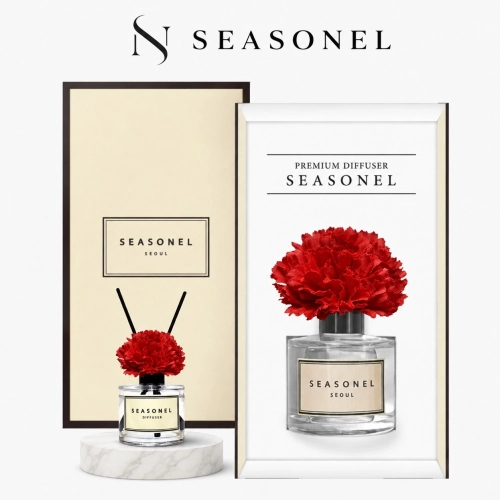 NEW 시즈넬 차량용 선물세트 디퓨저 50ml 카네이션