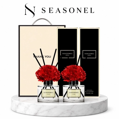 NEW 시즈넬 더블 선물세트 디퓨저 200ml 카네이션