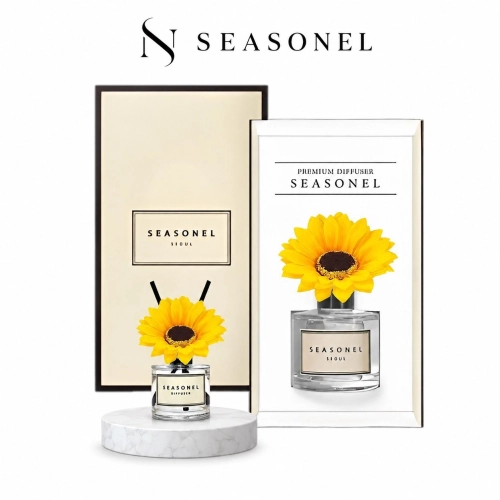 NEW 시즈넬 차량용 선물세트 디퓨저 50ml 해바라기