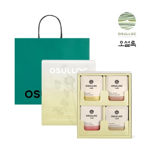 오설록 티 에디션 허브 4종*4입 총16입 (쇼핑백)